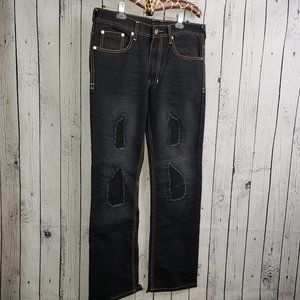 Lamasini distressed jeans W33 L31.5